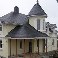 Сланцевая кровля